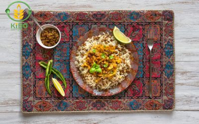 طرز تهیه عدس پلو با مرغ