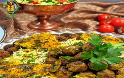 طرز تهیه کلم پلوی شیرازی