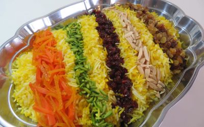 طرز تهیه شیرین پلو