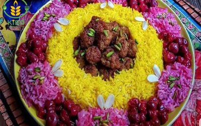 طرز تهیه آلبالو پلو