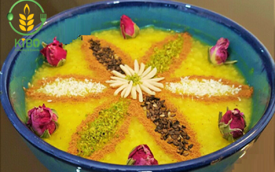 طرز تهیه شله زرد