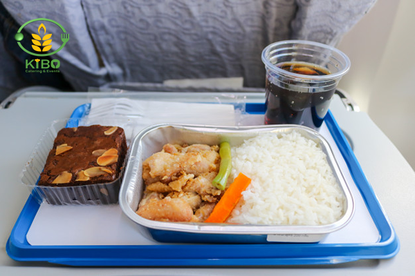 طعم غذا در هواپیما