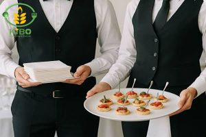 تعداد پرسنل پذیرایی برای هر تعداد مهمان